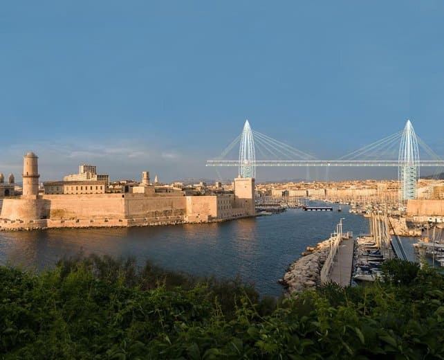 pont transbordeur, Un remake du pont transbordeur à l&rsquo;entrée du Vieux-Port ?, Made in Marseille