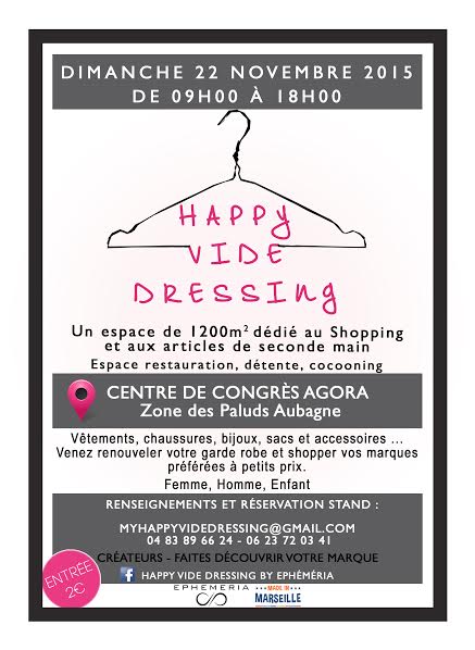 dressing, Venez exposer et vous régaler à l&#8217;immense Vide dressing organisé à Auchan Aubagne, Made in Marseille