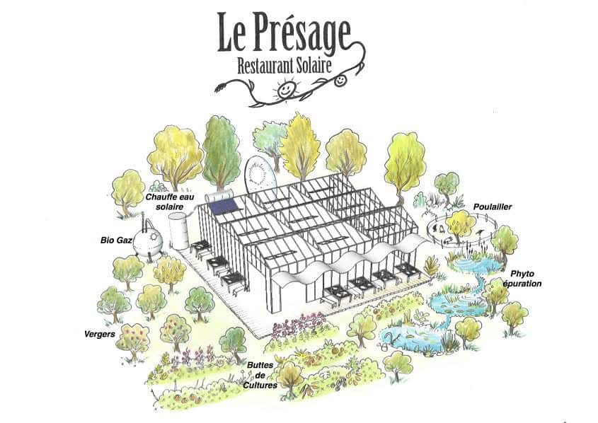 restaurant, Le Présage &#8211; Le 1er restaurant solaire de France est à Aubagne, Made in Marseille