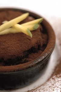 gateau, [La recette de Pierre Psaltis] Régalez-vous avec ce gâteau chocolat gingembre et mangue, Made in Marseille
