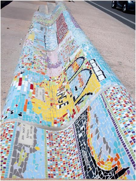 Corniche, Le banc de la Corniche gardera finalement ses mosaïques, Made in Marseille