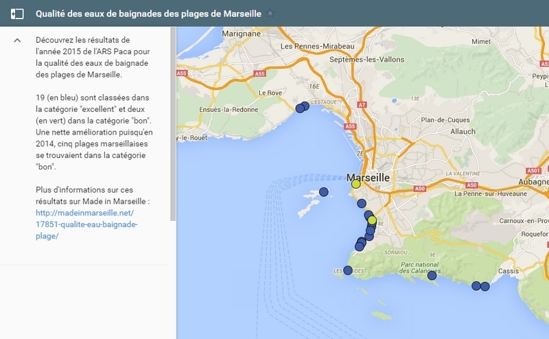 baignade, À Marseille, l’eau de baignade est de meilleure qualité qu’avant !, Made in Marseille