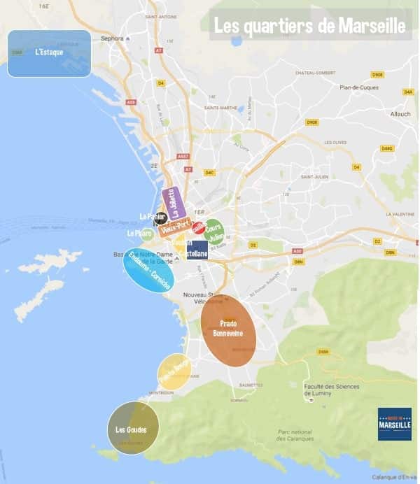 séjour, Dans quel quartier se loger lors d&rsquo;un séjour à Marseille ?, Made in Marseille
