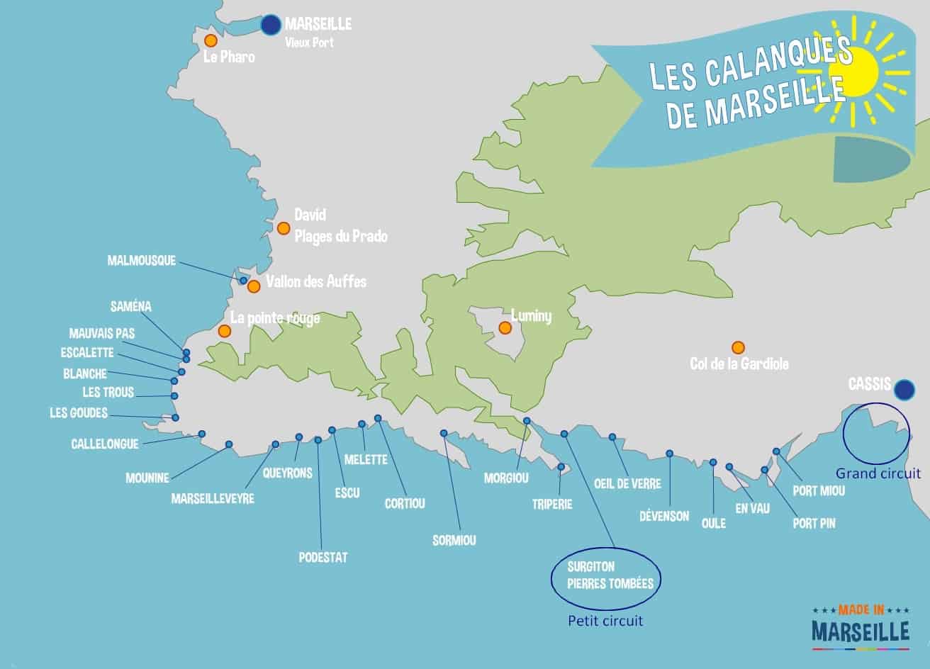 , Découvrez les Calanques par la mer grâce aux excursions en bateau !, Made in Marseille