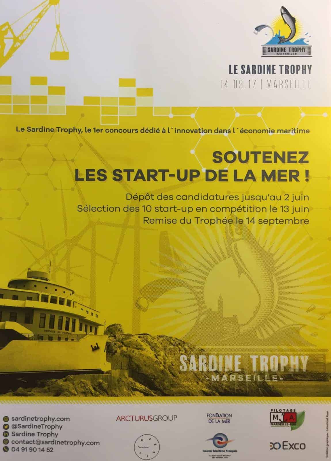 , Sardine Trophy – Le concours dédié aux startups dévoile ses 10 finalistes !, Made in Marseille