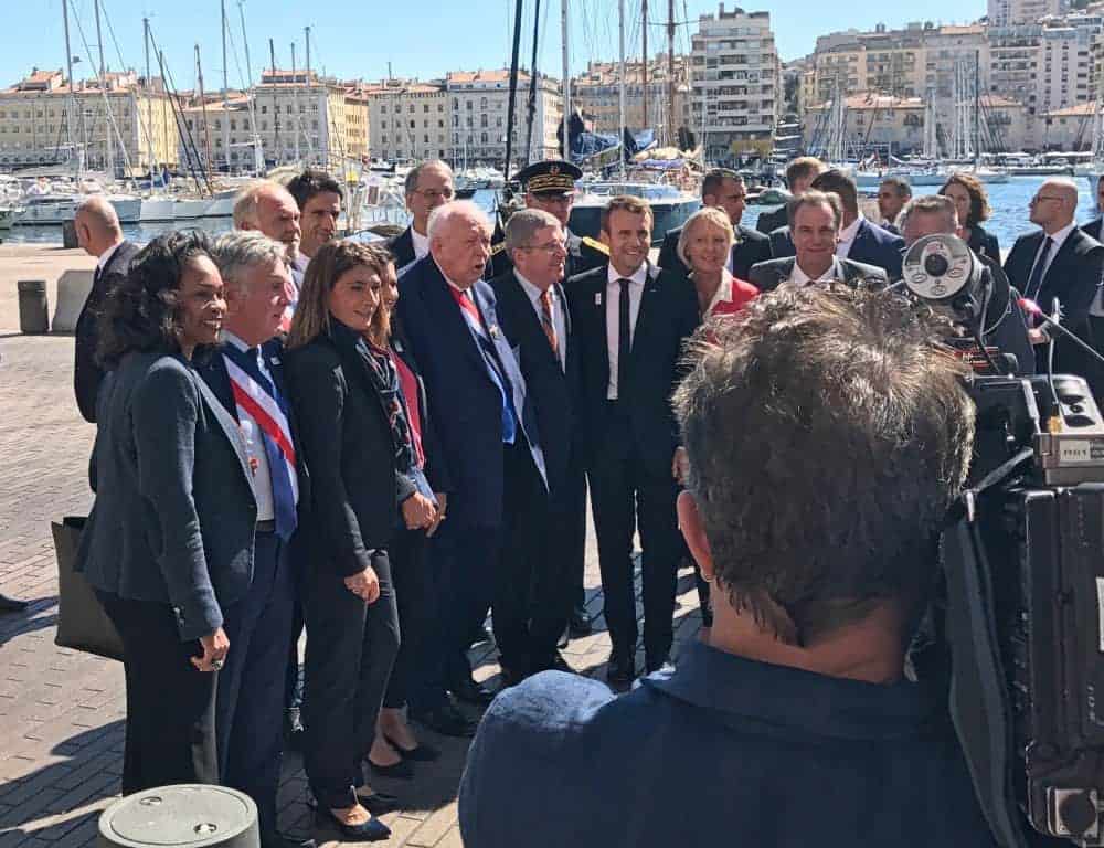 , Les coulisses du déplacement d&#8217;Emmanuel Macron à Marseille #JO2024, Made in Marseille