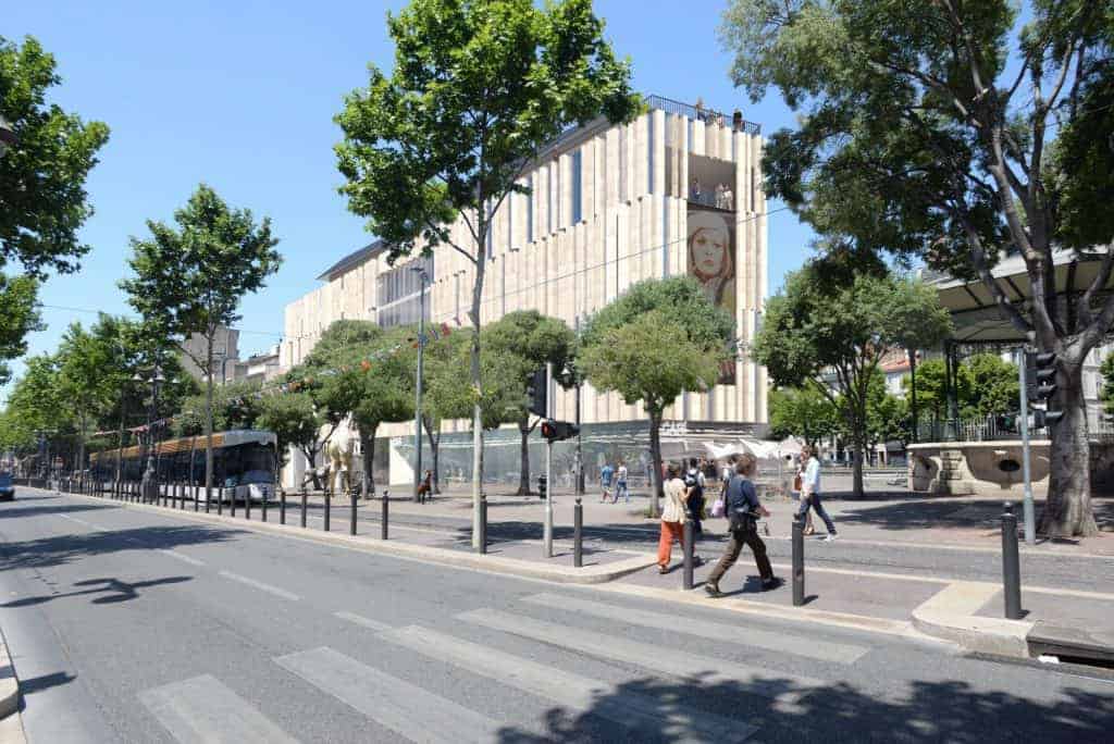 cinéma, Les images du futur cinéma Artplexe à la place de la mairie sur la Canebière, Made in Marseille