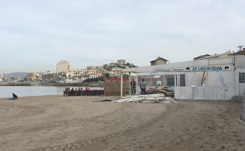 , Reportage – La fin des restos et un nouveau projet sur la plage de la Pointe Rouge, Made in Marseille