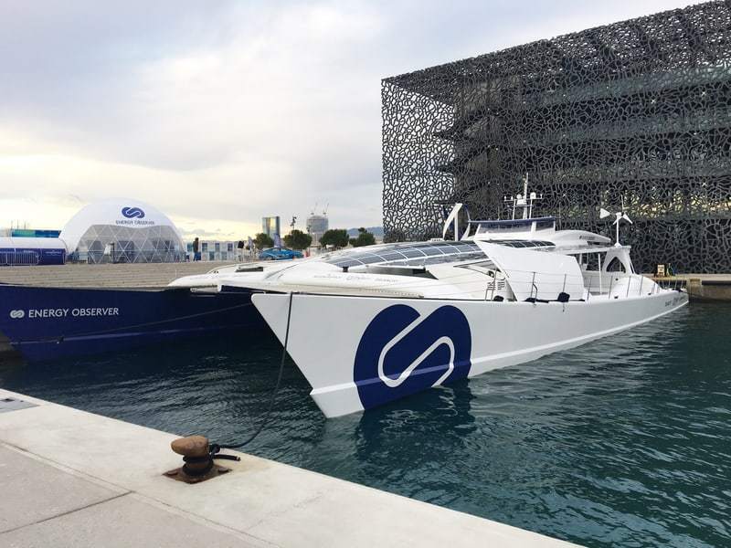 , L’Energy Observer, bateau écolo du futur démarre son tour du monde à Marseille !, Made in Marseille