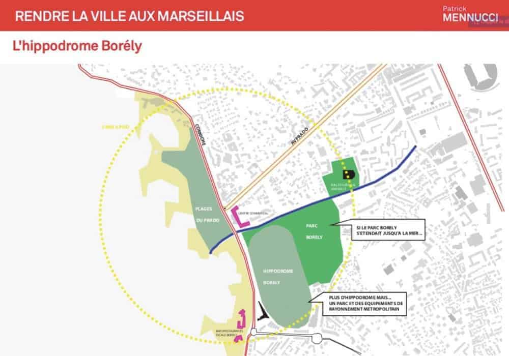 , L&#8217;étude pour l&#8217;extension du parc Borély vers la mer votée au conseil municipal, Made in Marseille