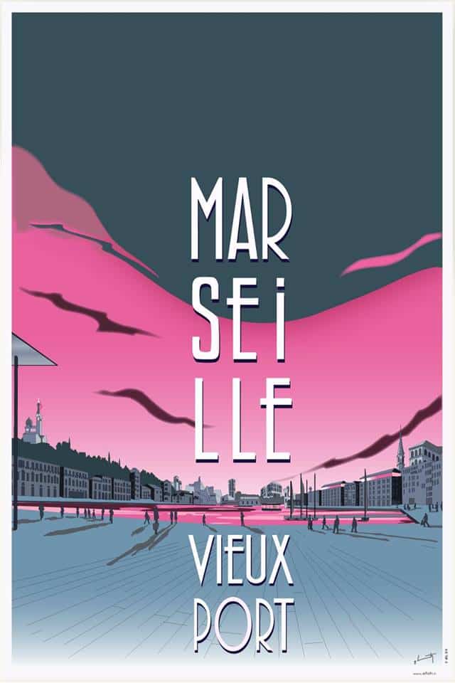 affiches, Offrez-vous des affiches au design 100 % Marseillais !, Made in Marseille