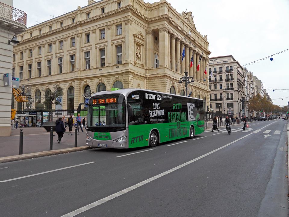RTM, La RTM inaugure la première ligne de bus 100% électrique en France, Made in Marseille