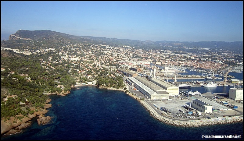 , Nos photos des Calanques de Marseille à La Ciotat vues du ciel, Made in Marseille