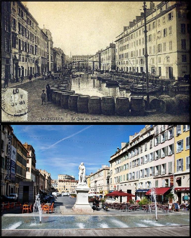 , Quand le Cours Estienne d&#8217;Orves avait des airs de Venise avec son canal, Made in Marseille