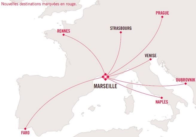 low-cost, [Volotea] 5 nouvelles destinations low-cost au départ de Marseille Provence, Made in Marseille