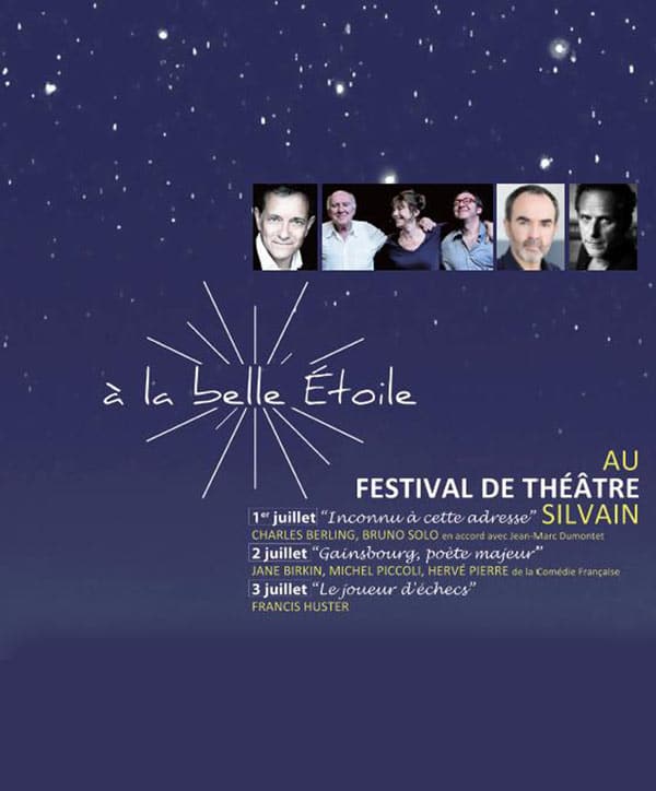 festival, « A la belle étoile » Le plus grand festival de théâtre de l&rsquo;été !, Made in Marseille