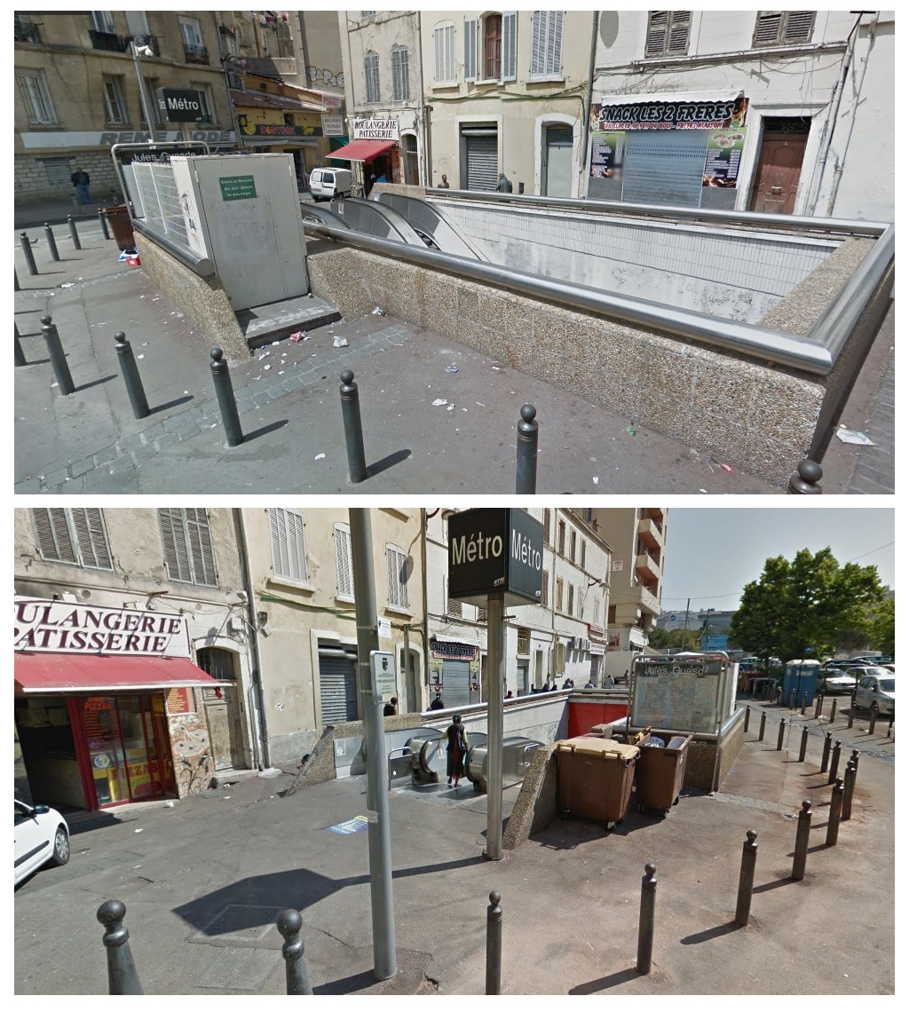 Jules Guesde, Euromeditérranée transforme la Porte d&rsquo;Aix et sa sortie de métro, Made in Marseille