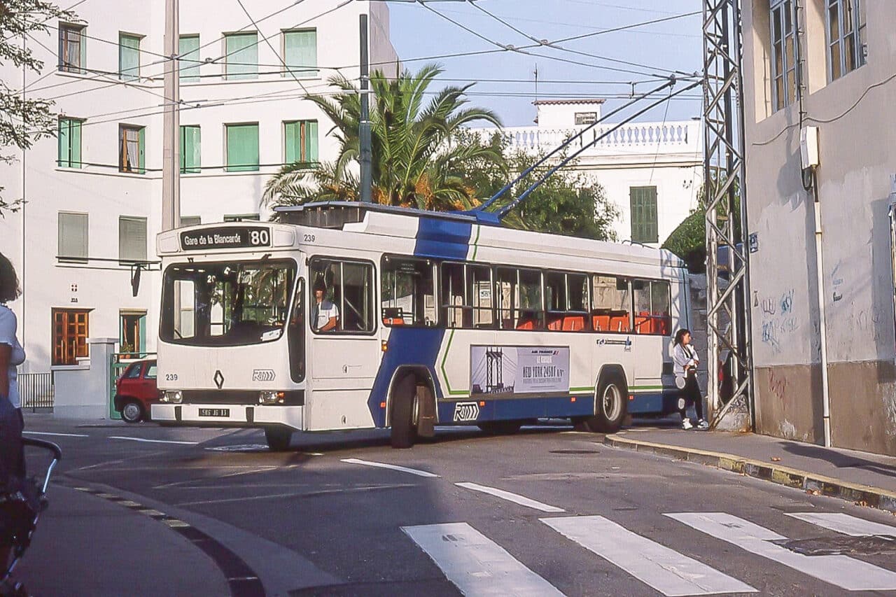 trolleybus, Les CIQ proposent le retour des trolleybus à la place du tramway du 4-Septembre, Made in Marseille