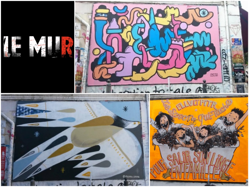 street-art, [Insolite] Un M.U.R. de street-art éphémère au coeur du Cours Julien, Made in Marseille