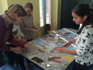 mosaique, De nouvelles mosaïques pour habiller le banc de la Corniche Kennedy, Made in Marseille