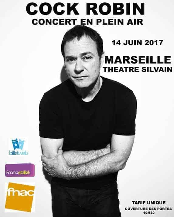 , Le phénomène Cock Robin en concert exceptionnel au théâtre Silvain !, Made in Marseille