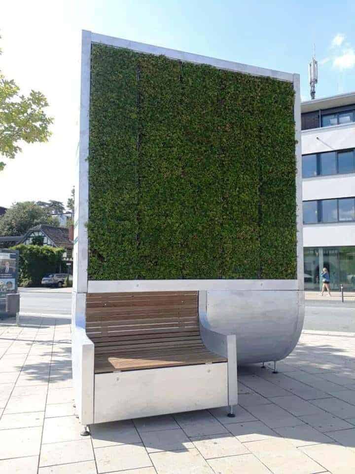 , Inspiration &#8211; CityTree, le mur végétal qui purifie l’air comme 275 arbres, Made in Marseille