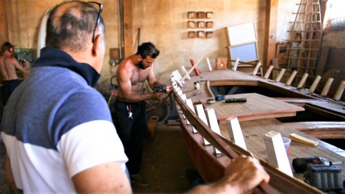 , Des paddles en bois fabriqués à Marseille en projet sur le chantier naval Borg, Made in Marseille