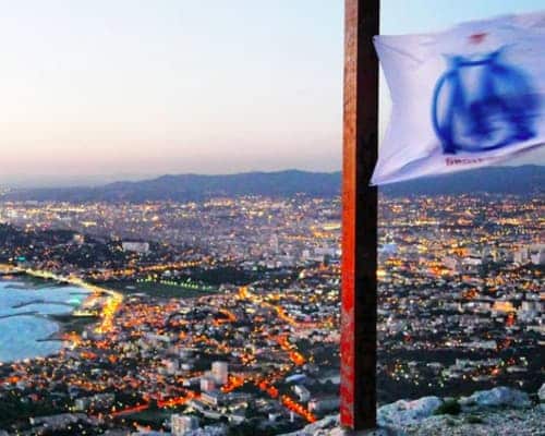 , Marseille se pare de Bleu et Blanc avant la finale de l&rsquo;Europa League, Made in Marseille