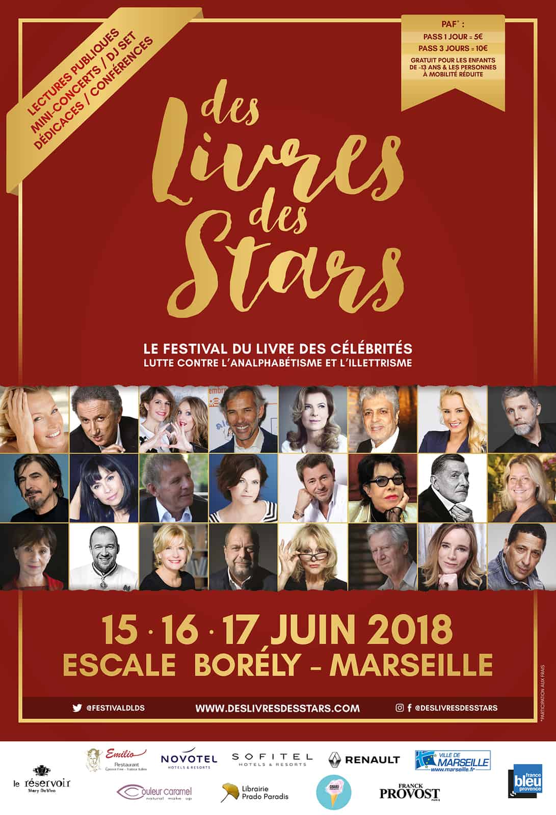 , Des livres, des stars – Le festival qui met en lumière les ouvrages de célébrités, Made in Marseille