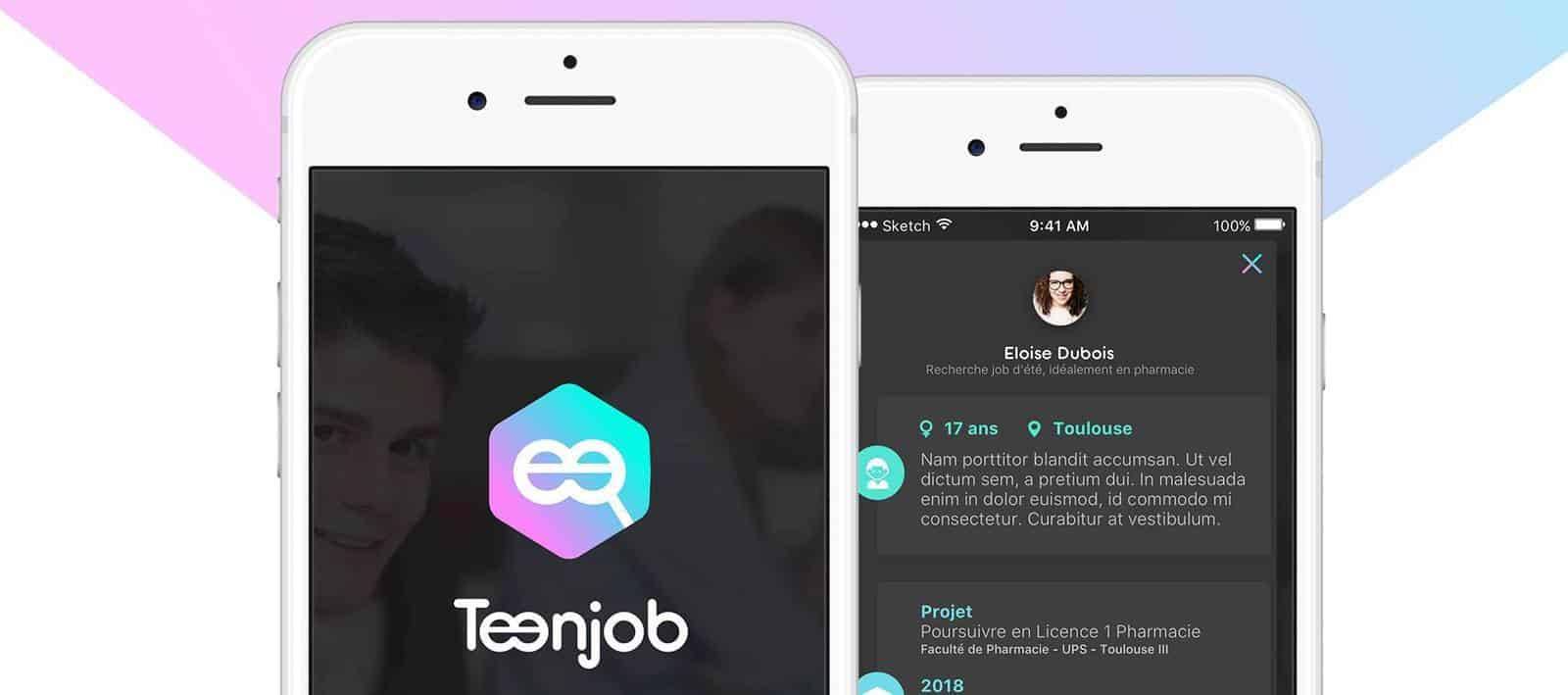 , Teenjob, l&rsquo;appli indispensable pour trouver un job étudiant, Made in Marseille