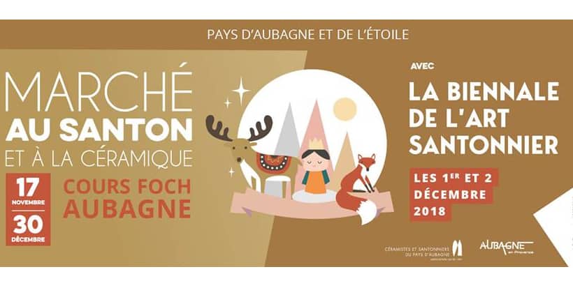 , Le marché au Santon de Noël fête ses 50 ans dans le centre d&#8217;Aubagne, Made in Marseille