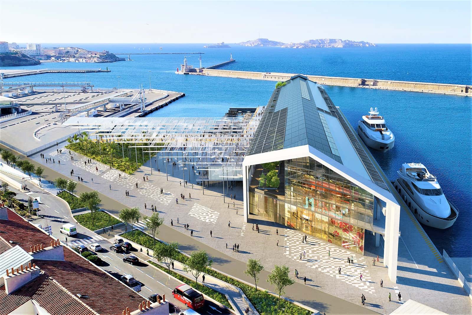 J1, Permis accordé pour transformer le J1 en temple de loisirs et d&#8217;innovation, Made in Marseille
