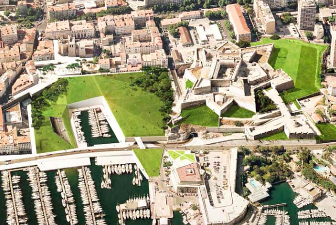 , Le projet de chaine des parcs et son glacis du Vieux-Port « pas abandonnés », Made in Marseille