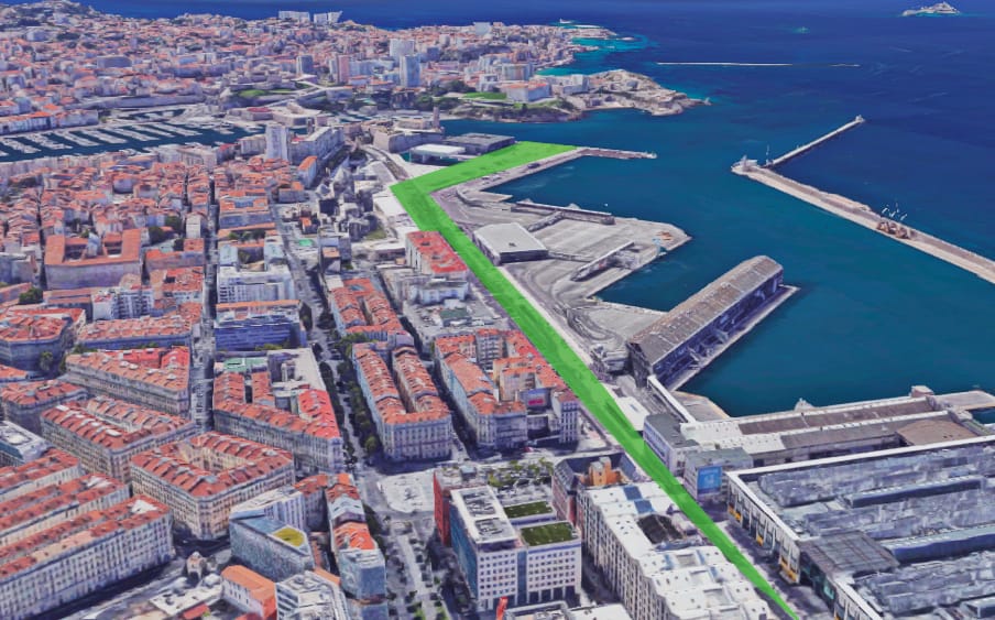 , Pour les JO 2024, Marseille veut créer une zone piétonne du J1 au Mucem, Made in Marseille