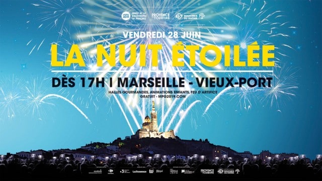 , Un feu d&rsquo;artifice avec spectacle son et lumière sur le Vieux-Port fin juin, Made in Marseille