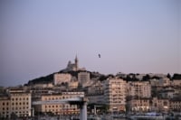 , Le vol de Franky Zapata et feu d&rsquo;artifice du 14 juillet sur le Vieux-Port en images, Made in Marseille