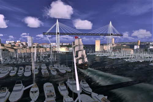 , La Région étudie le projet de pont transbordeur à l&#8217;entrée Vieux-Port, Made in Marseille