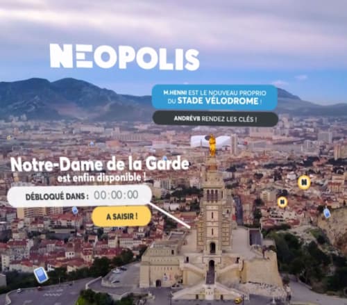 , Neopolis, le nouveau jeu sur smartphone qui transforme les rues de Marseille en un Monopoly géant, Made in Marseille