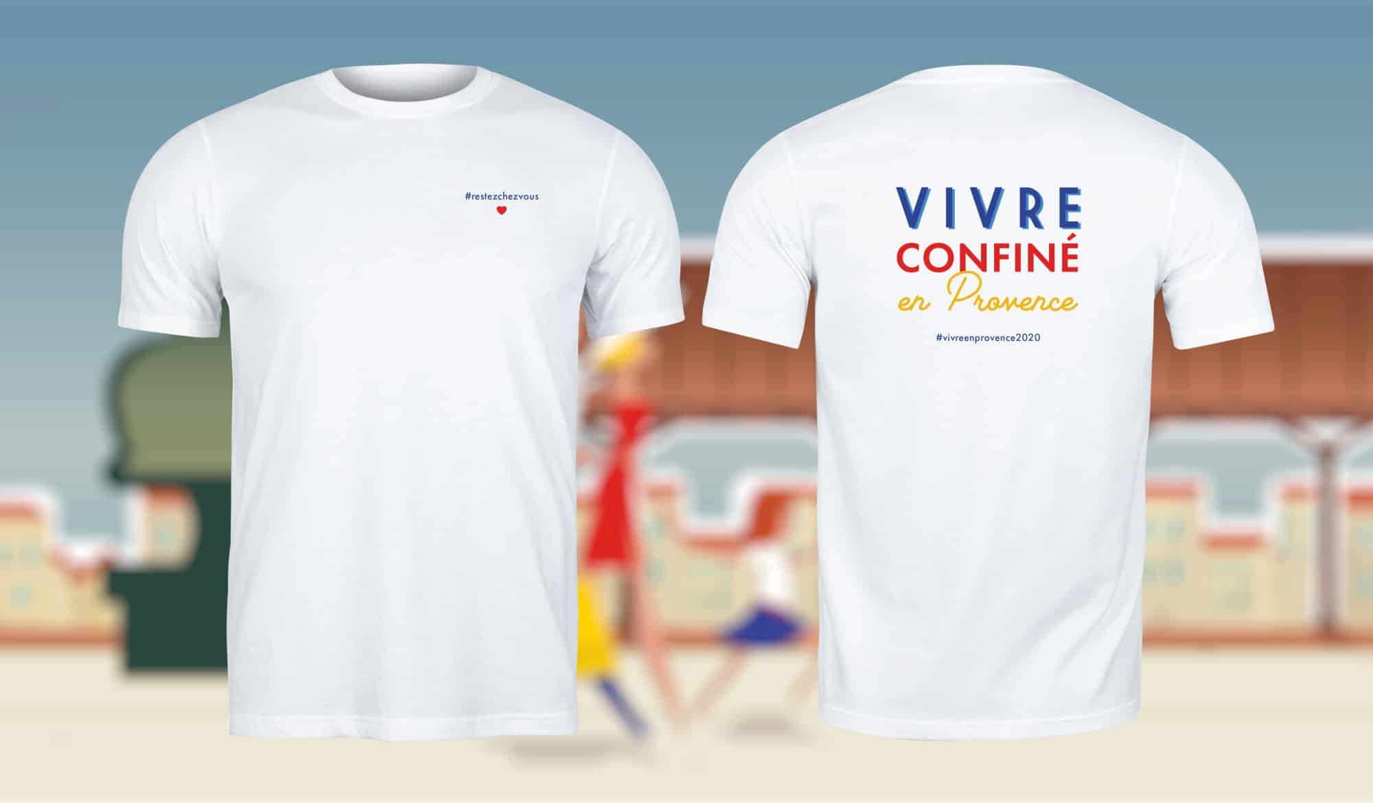 , Des tee-shirts fabriqués à Marseille au profit du service réanimation de Salon-de-Provence, Made in Marseille