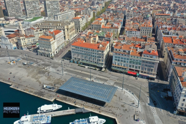 , Diaporama et vidéo &#8220;Silence, Marseille Confine &#8211; by Drone-Pictures&#8221;, Made in Marseille