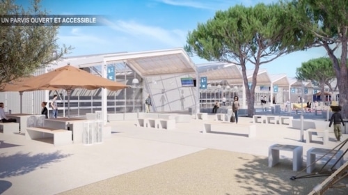 , En images &#8211; Coup d&#8217;envoi du chantier de la future gare maritime du Cap Janet cet été, Made in Marseille