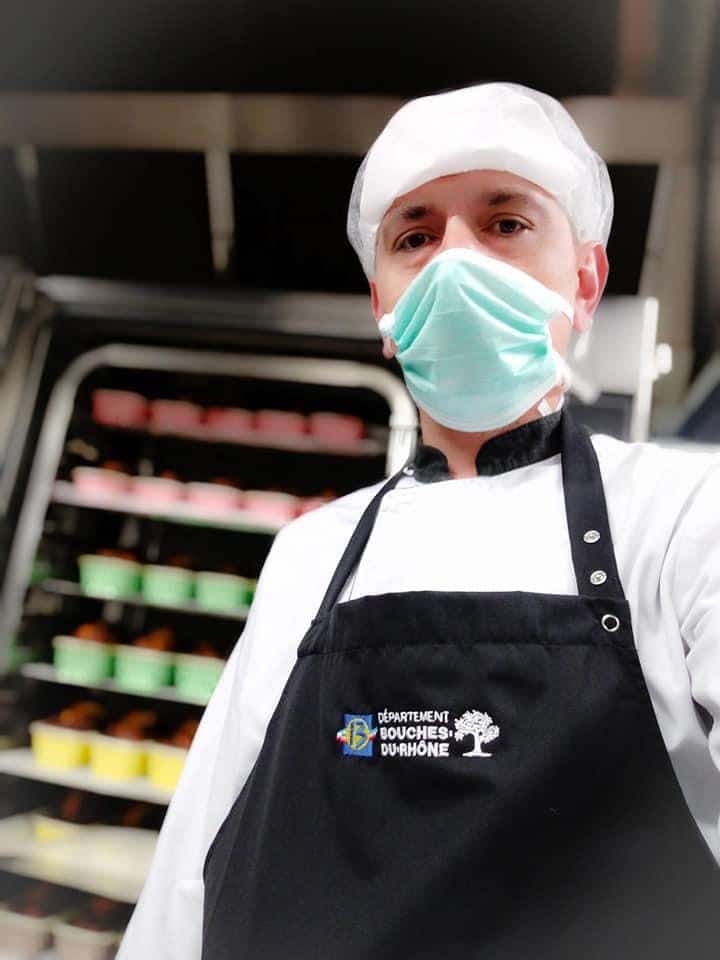 , Témoignage : Benoît Biaggi, chef cuisinier en collège, vient en aide aux soignants, Made in Marseille