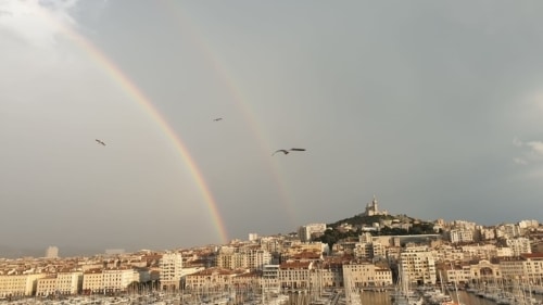 , Orage à Marseille : vos plus belles photos de l&rsquo;arc-en-ciel, Made in Marseille