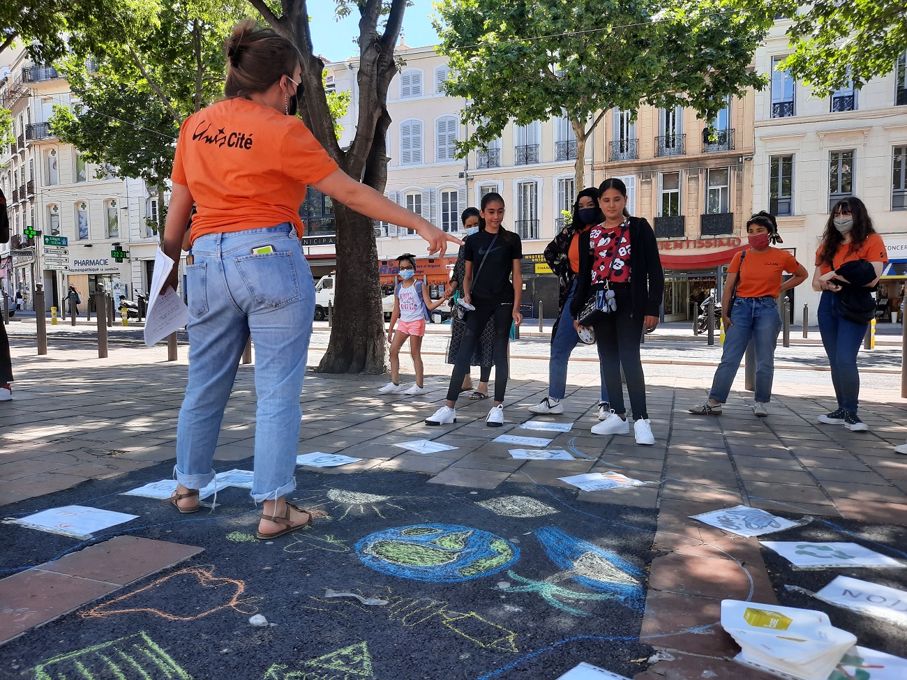 , Les jeunes d&rsquo;Unis-Cité réunis pour sensibiliser les Marseillais au tri des déchets, Made in Marseille