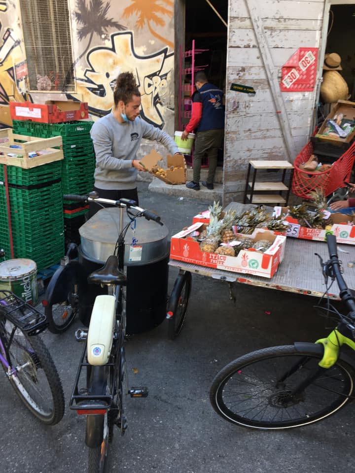 , Les coursiers solidaires à vélo marseillais mobilisés pour les plus démunis et contre la pollution, Made in Marseille