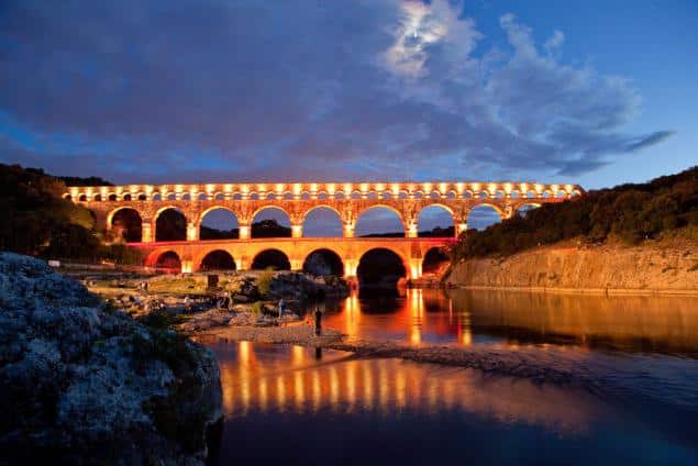 , Spectacle de son et lumière sur le Pont du Gard tous les soirs de l&rsquo;été, Made in Marseille
