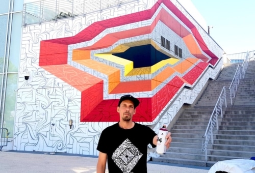 , Le street-artiste Astro dévoile ses fresques monumentales à la Joliette, Made in Marseille