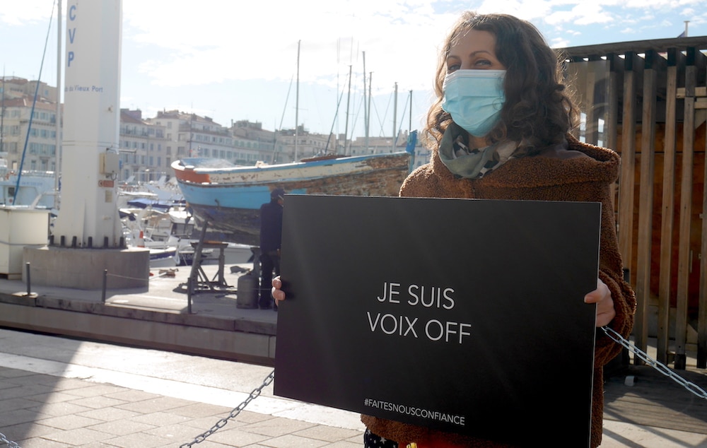 , Les professionnels de l&#8217;événementiel s&#8217;enchaînent symboliquement sur le Vieux-Port, Made in Marseille