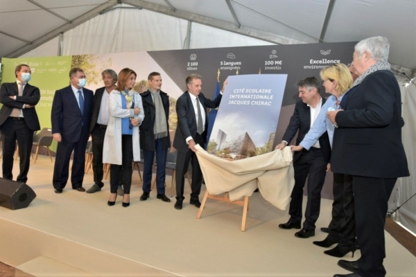 , La première pierre de la Cité scolaire internationale « Jacques Chirac » est posée, Made in Marseille
