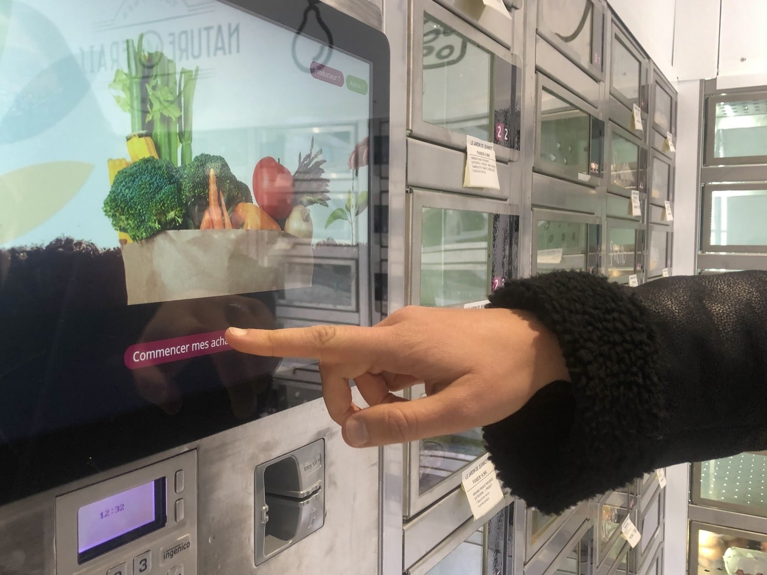 , Un distributeur automatique de fruits, légumes et produits locaux ouvre aux Terrasses du Port, Made in Marseille